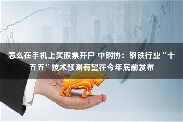 怎么在手机上买股票开户 中钢协：钢铁行业“十五五”技术预测有望在今年底前发布